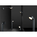 SLV LED Au�enstrahler ESKINA SPOT SENSOR CCT, IP54 IK02, 14.5W 3000/4000K 95�, verstellbar, dimmbar, anthrazit, mit Sensor