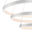 SLV LED Pendelleuchte ONE TRIPLE DALI, 65W 3000/4000K 3900/4200lm, DALI dimmbar, Wei�