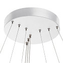 SLV LED Pendelleuchte ONE TRIPLE DALI, 65W 3000/4000K 3900/4200lm, DALI dimmbar, Wei�