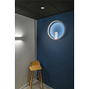 SLV LED Wandleuchte ONE 60 DALI, 25W 3000/4000K 1400/1500lm, DALI dimmbar, wei�