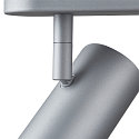SLV LED Ceiling luminaire NOBLO II LED Spot, 16W, 36�, 2700K, 1200lm, gray