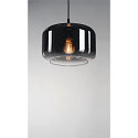 SLV Pendant luminaire PANTILO 28, E27, open cable end, chrome