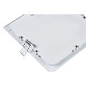 SLV LED Ceiling recessed luminaire SENSER 18 LED, square, 820lm, IP20, white, 3000K