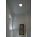SLV LED Ceiling recessed luminaire SENSER 18 LED, square, 820lm, IP20, white, 3000K