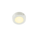 LED Wall / Ceiling luminaire SENSER 12 CW, round, IP20, white, 8,2W, 3000K, 480lm