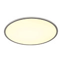 SLV LED Deckenleuchte PANEL 60 DALI LED, rund, 42W, 110�, 4000K, 3350lm, grau