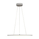 SLV LED Pendelleuchte PANEL 60 DALI LED, rund, 42W, 110�, 4000K, 3350lm, grau