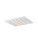 SLV LED Ceiling recessed luminaire LED PAVONO 600x600, 100�, UGR 16, white, 3000K, 3200lm