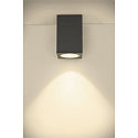 SLV Premium-LED Outdoor Ceiling luminaire ENOLA SQUARE CCT, IP65 IK02, L-size, 35W 3000 / 4000K 2500 / 2800lm 38�, CRi>90