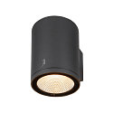 SLV Premium-LED Outdoor Wall luminaire ENOLA ROUND SINGLE CCT, IP65 IK02, L-size, 35W 3000 / 4000K 3100 / 3400lm 38�, CRi>90
