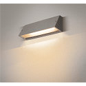 SLV LED Wall luminaire PEMA� Outdoor,16W, 1260/1400lm, CCT switch 3000/4000K, gray