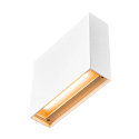 SLV LED Wall luminaire QUAD FRAME 19 Indoor, 11W, 540/640lm, TRIAC, CCT switch 2700/3000K, white