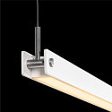 SLV LED Pendelleuchte NOYA PD PHASE, CCT switch, 2700/3000K, 1861/2025lm, IP20, wei�