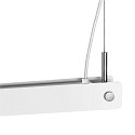 SLV LED Pendelleuchte NOYA PD PHASE, CCT switch, 2700/3000K, 1861/2025lm, IP20, wei�