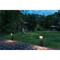 SLV LED Outdoor luminaire L-LINE OUT FL Pole LED Floor lamp, horizontal, CCT switch, 3000/4000K, 490/530lm, IP65, anthracite, 50cm
