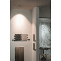 SLV LED Deckeneinbauleuchte NUMINOS DL L, 3000K, IP20, dreh-/schwenkbar, 40�, 2200lm, UGR 18, Schwarz / Chrom