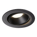 LED Ceiling recessed luminaire NUMINOS DL XL, 4000K, IP20, rotatable / pivotable, 55�, 3600lm, UGR 23, black/black