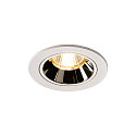 LED Ceiling recessed luminaire NUMINOS DL S, 3000K, IP20, 55�, 700lm, UGR 18, white/chrome