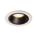LED Deckeneinbauleuchte NUMINOS DL M, 3000K, IP20, 40�, 1500lm, UGR 20, Wei� / Schwarz
