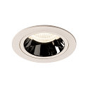 LED Ceiling recessed luminaire NUMINOS DL M, 4000K, IP20, 20�, 1660lm, UGR 17, white/chrome