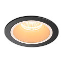 LED Ceiling recessed luminaire NUMINOS DL L, 2700K, IP20, 40�, 2250lm, UGR 18, black/white