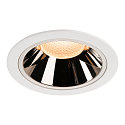LED Ceiling recessed luminaire NUMINOS DL XL, 2700K, IP20, 20�, 3400lm, UGR 17, white/chrome