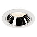 LED Ceiling recessed luminaire NUMINOS DL XL, 4000K, IP20, 55�, 3750lm, UGR 19, white/chrome