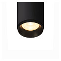 SLV LED 3-Phase luminaire NUMINOS PHASE S, 3000K, 36�, 1020lm, black/black