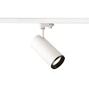 LED 3-Phasen Leuchte NUMINOS PHASE L, 4000K, 60�, 2715lm, Wei� / Schwarz