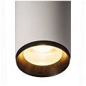 SLV LED Deckenleuchte NUMINOS SPOT PHASE L, 3000K, 24�, 2430lm, wei� / schwarz