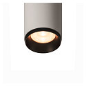 SLV LED 3-Phasen Leuchte NUMINOS DALI S, 2700K, 60�, 980lm, Wei� / Schwarz