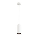 LED Pendant luminaire NUMINOS PD DALI L, 4000K, 24�, 2670lm, white/black