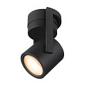 SLV LED Wand-/Deckenleuchte OCULUS CW, DIM-TO-WARM 2000-3000K, 36-780lm, IP20, Schwarz