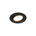 SLV LED Deckeneinbauleuchte OCULUS DL MOVE, DIM-TO-WARM 2000-3000K, 36-780lm, IP20, Schwarz