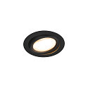 SLV LED Deckeneinbauleuchte OCULUS DL MOVE, DIM-TO-WARM 2000-3000K, 36-780lm, IP20, Schwarz