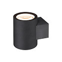 SLV LED Wandleuchte OCULUS UP/DOWN, 15W, 2000-3000K, 1110lm, IP20, dimmbar, schwarz