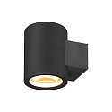 SLV LED Wandleuchte OCULUS UP/DOWN, 15W, 2000-3000K, 1110lm, IP20, dimmbar, schwarz