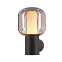 SLV LED Outdoor luminaire OVALISK WL LED Wall luminaire, CCT switch, 3000/4000K, 560/600lm, IP65, anthracite
