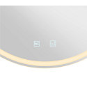 SLV LED Wall luminaire TRUKKO WL, round, IP44, aluminum