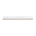 SLV LED Wall luminaire DIRETO 60 WL, CCT switch, 2700/3000K, 590/625lm, IP20, white matt