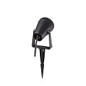 SLV Ground spike luminaire SAMRINA SP SINGLE, QPAR51, IP65, black