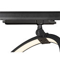SLV 3-Phase luminaire ONE 40 TRACK DALI, 15,2W, 4000K, 670lm, black