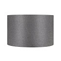 Textil-Schirm FENDA, Zylindrisch, � 45.5cm / H�he 28cm, Grau