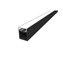 SLV Zubeh�r f�r LED Strip GRAZIA 60 Profil, IP20, 1,5m, schwarz