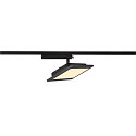 LED 1-phase spot PANEL TRACK, square, 15x30cm, 18W, 3000K, black