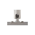 SLV 1-Phasen LED Fl�chen-Strahler PANEL TRACK, Eckig, 15x30cm, 230V / 450mA, 18W 3000K 1800lm, CRi >90, Wei�