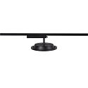 SLV LED 1-phase spot PANEL TRACK, round, 20cm, 18W, 3000K, black