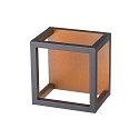 SLV Outdoor LED Deckenleuchte QUADRULO CL, indirekt, IP55 IK04, 7.5W 3000K 230lm, anthrazit