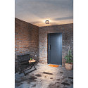 SLV Outdoor LED Deckenleuchte QUADRULO CL, indirekt, IP55 IK04, 7.5W 3000K 230lm, anthrazit