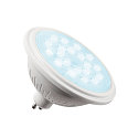 SLV LED Lamp QPAR111 GU10 tunable smart, 10W, 2700-6500K, CRI90, 25�, white/transparent